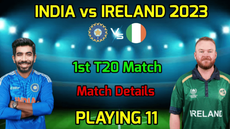 IND vs IRE T20 2023